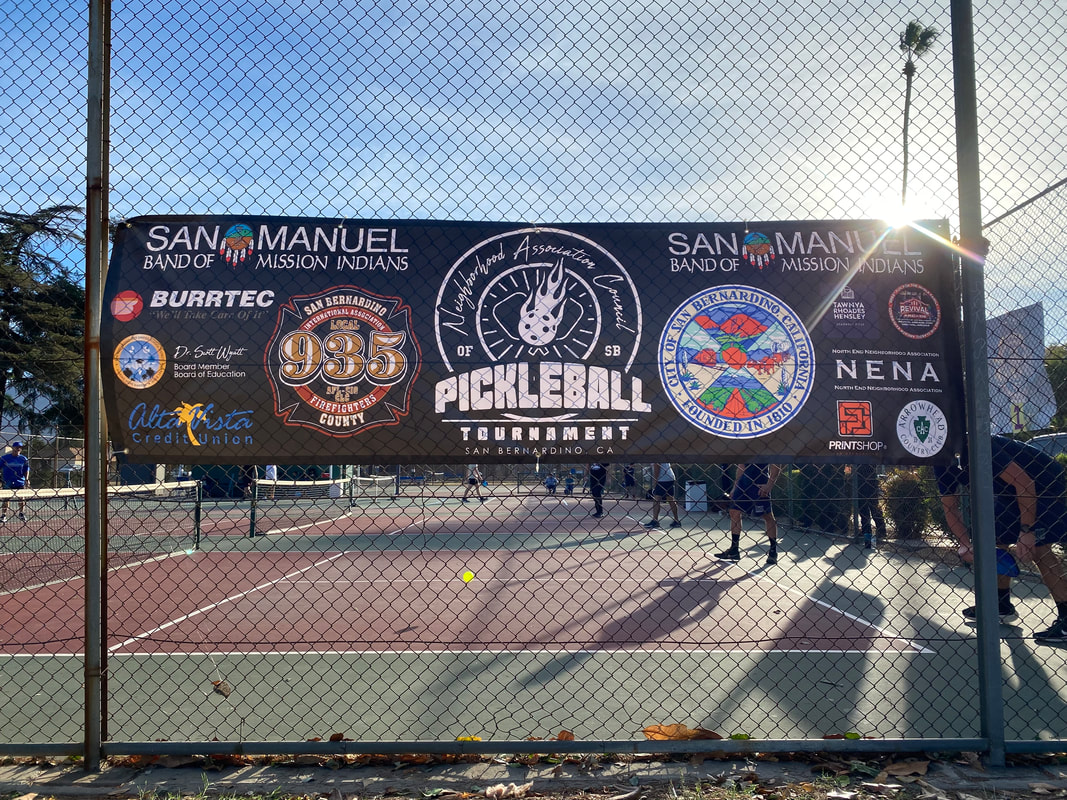 NAC community pickleball tournament at Perris Hill Park, San Bernardino